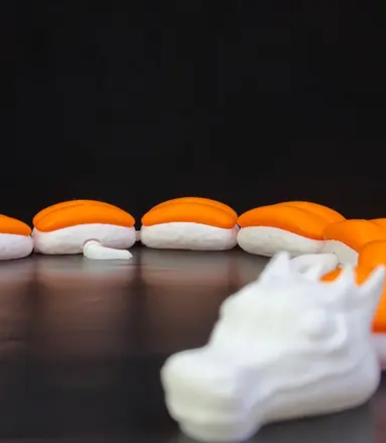 Articulated Sushi Dragon