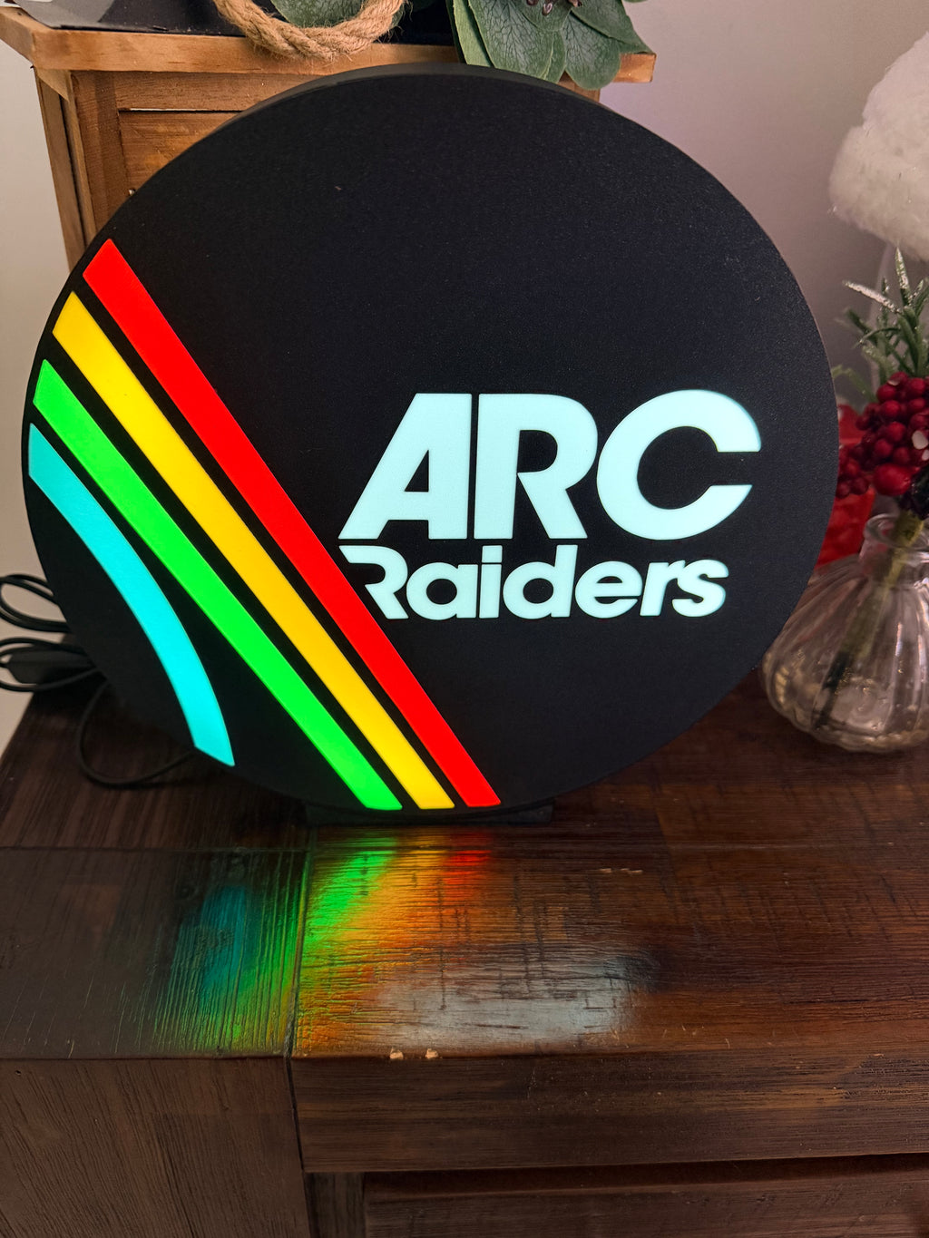 ARC Raiders - Light up LED Sign - Gaming Display