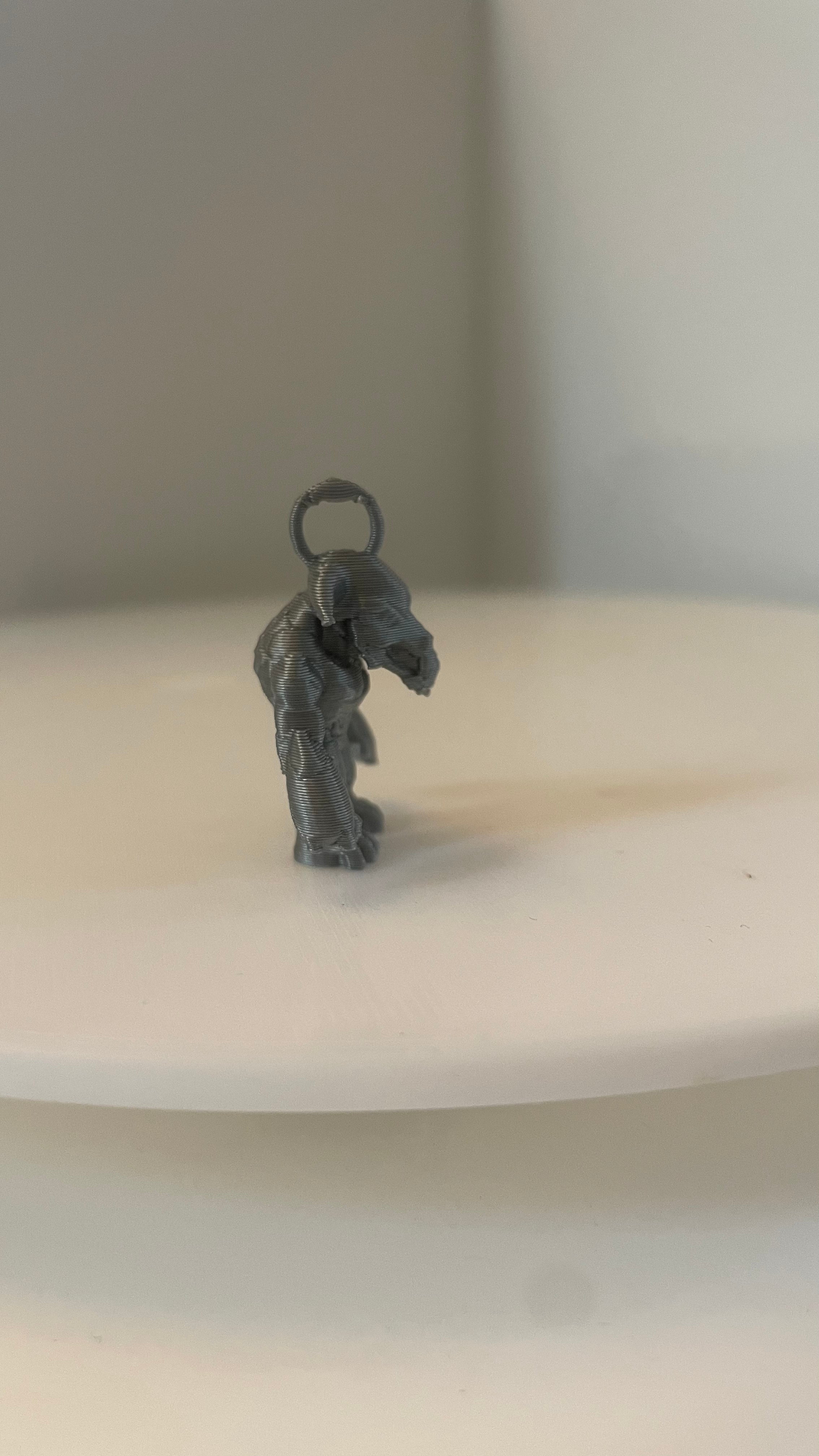 Sin icon DOOM keychain