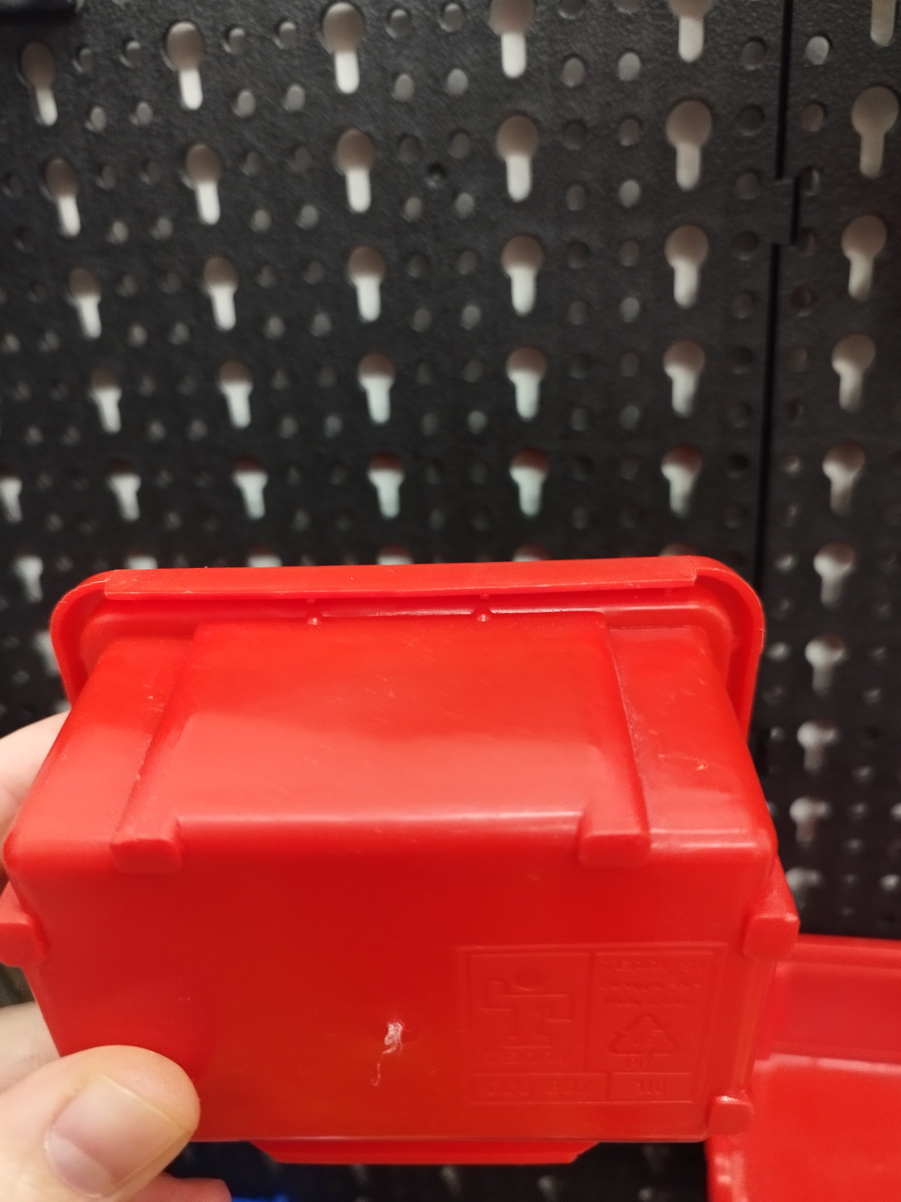 Lidl pegboard box holder