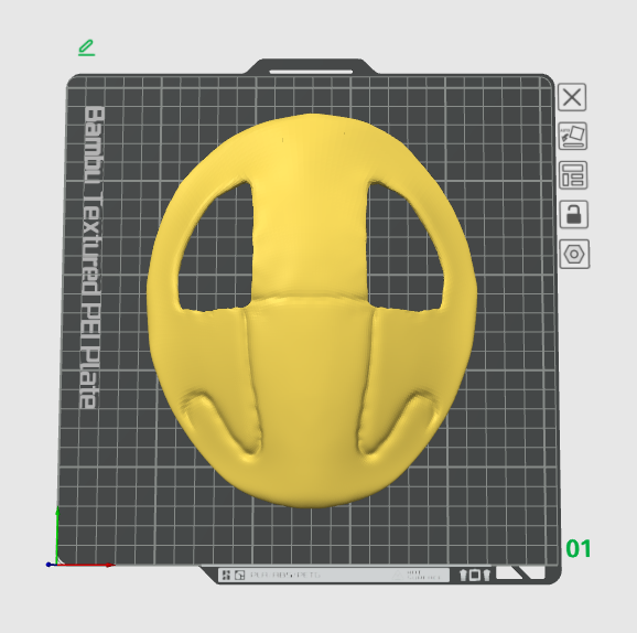 Squiggles mask