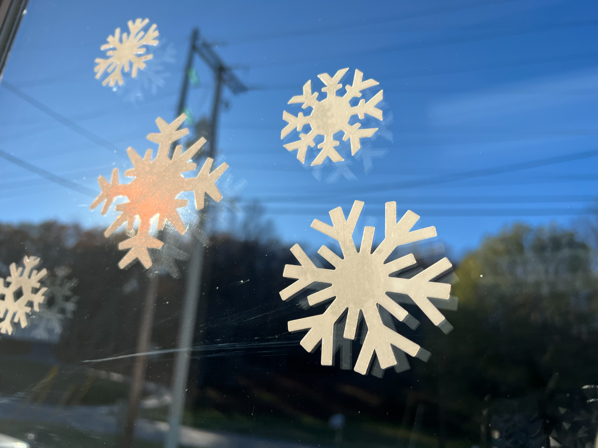 Snowflake Window Sticker