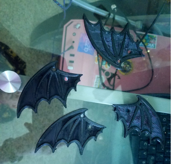 bat wings for shoes Halloween