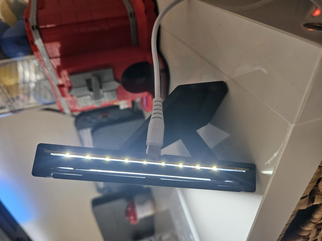 Bambu Lithophane Frame Plug Secures diffuser Panel