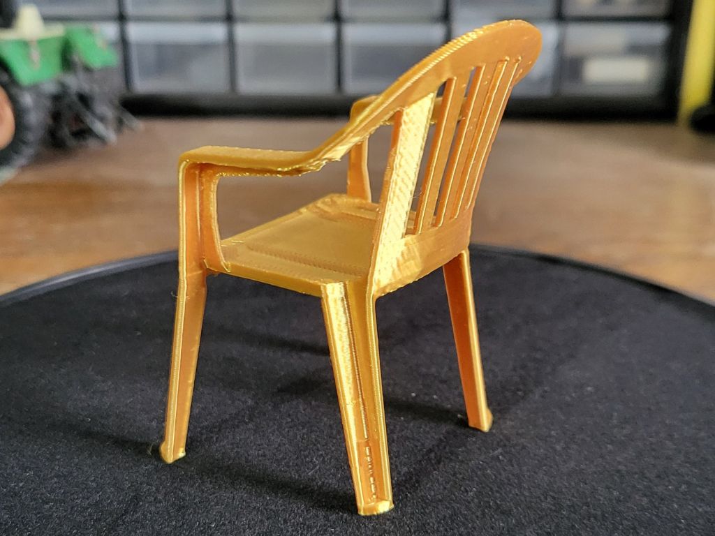 Plastic Garden Chair for Dummy 13