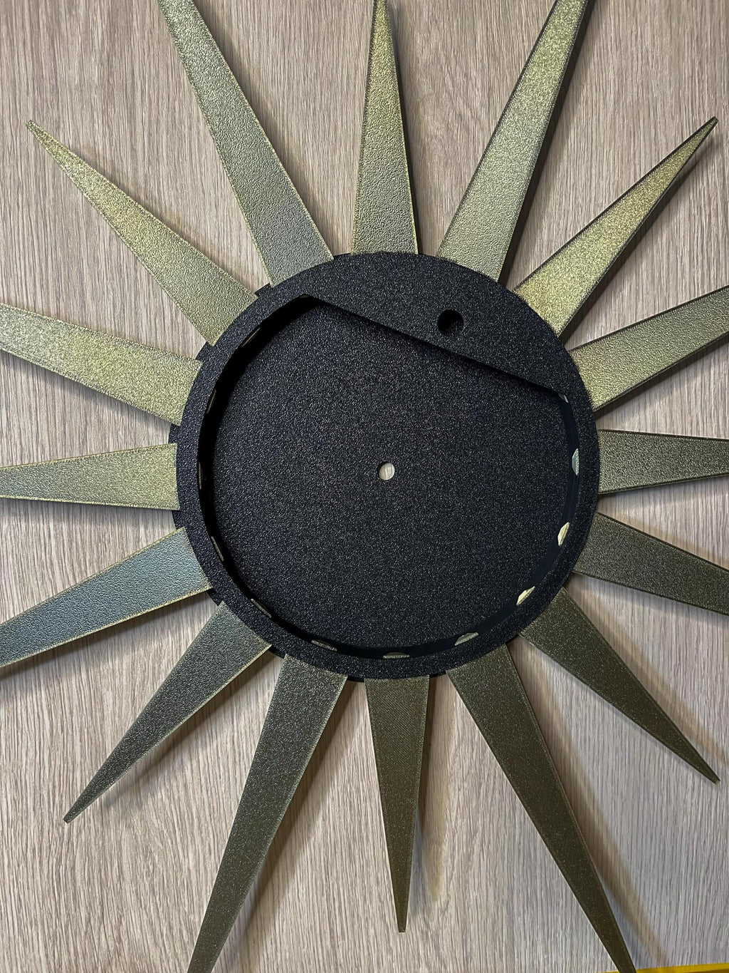 MCM Greenstamp Starburst Clock