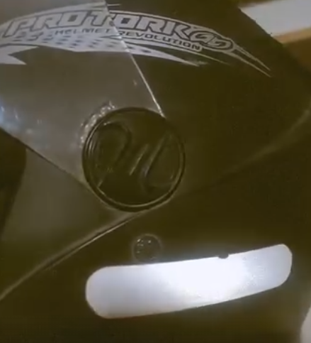 Engate viseira capacete PRO TORK