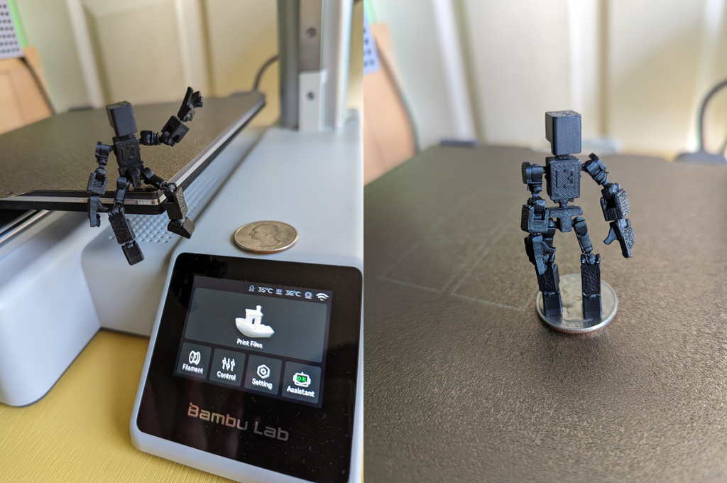 Micro Mini 13 Jointed Action Figure