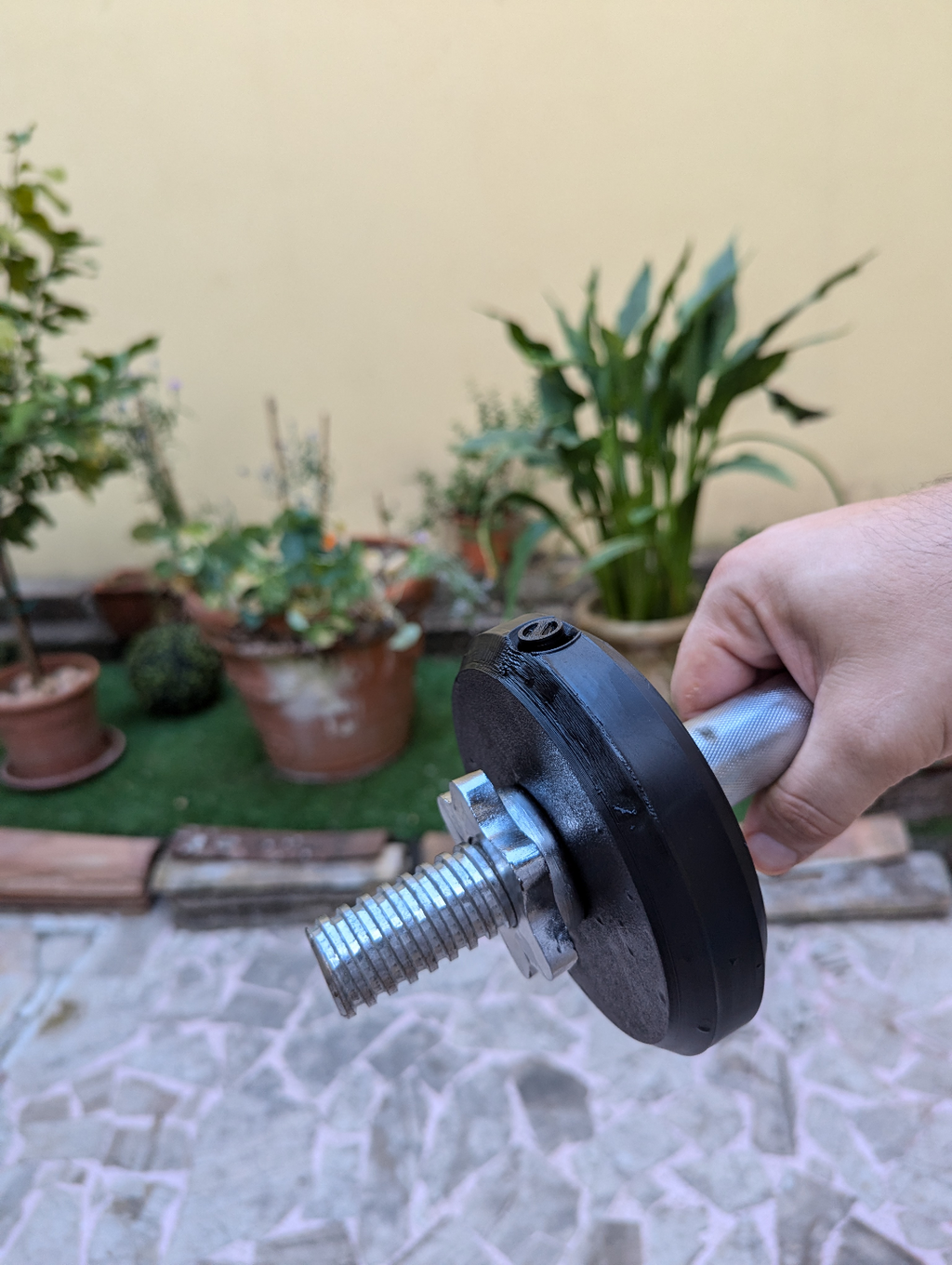 Adjustable Dumbbell Weight Set (water/sand fill)