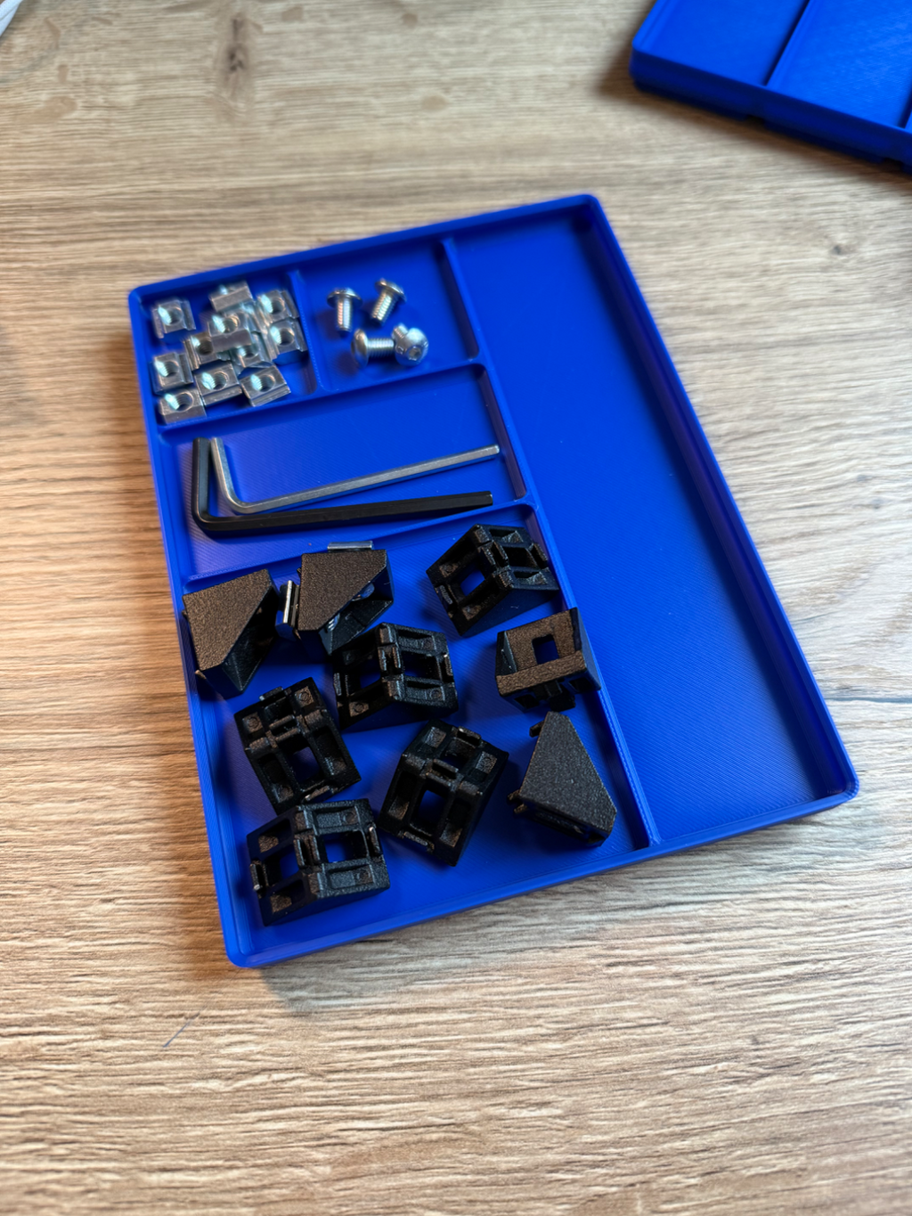 Gridfinity parts tray 3x4 1.5u height