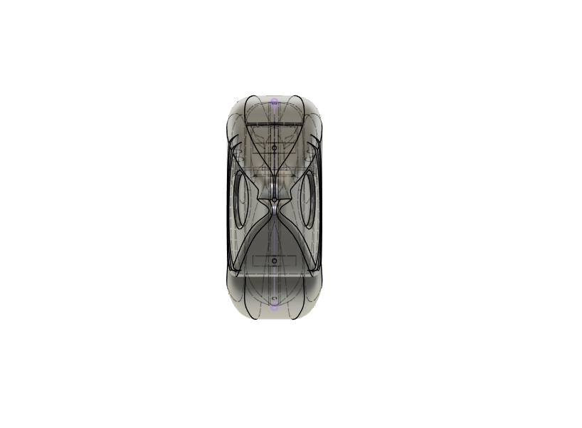 "HyperShad" Swimbait/Glidebait Fishing Lure