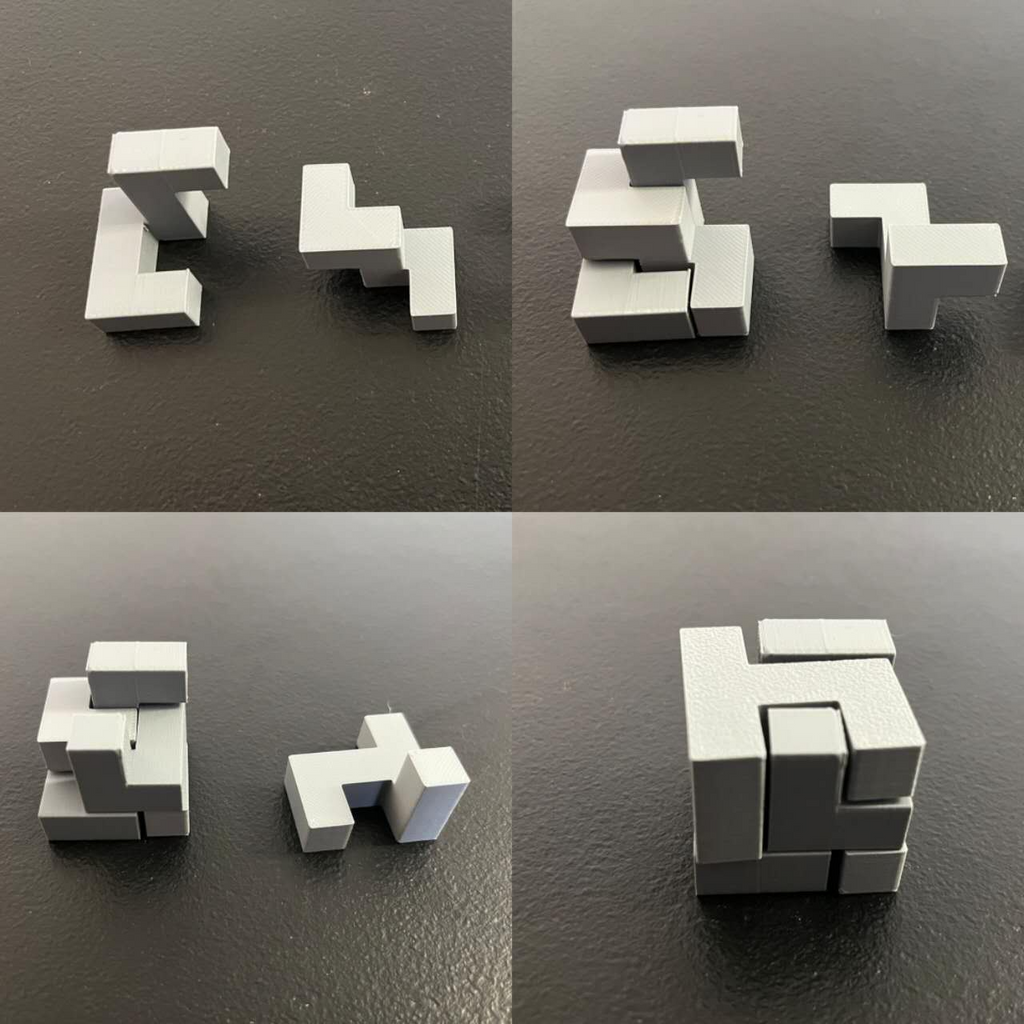 3*3*3 4-Piece Interlocking Cube_Stewart Coffin