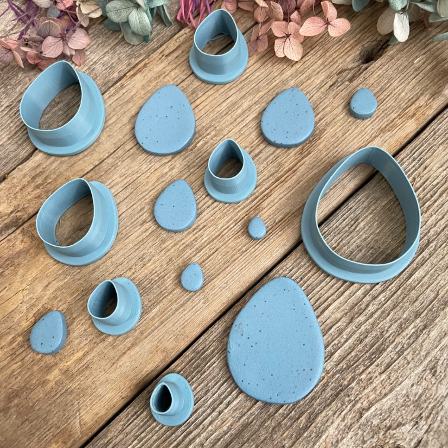 Egg Clay Earring Cutter