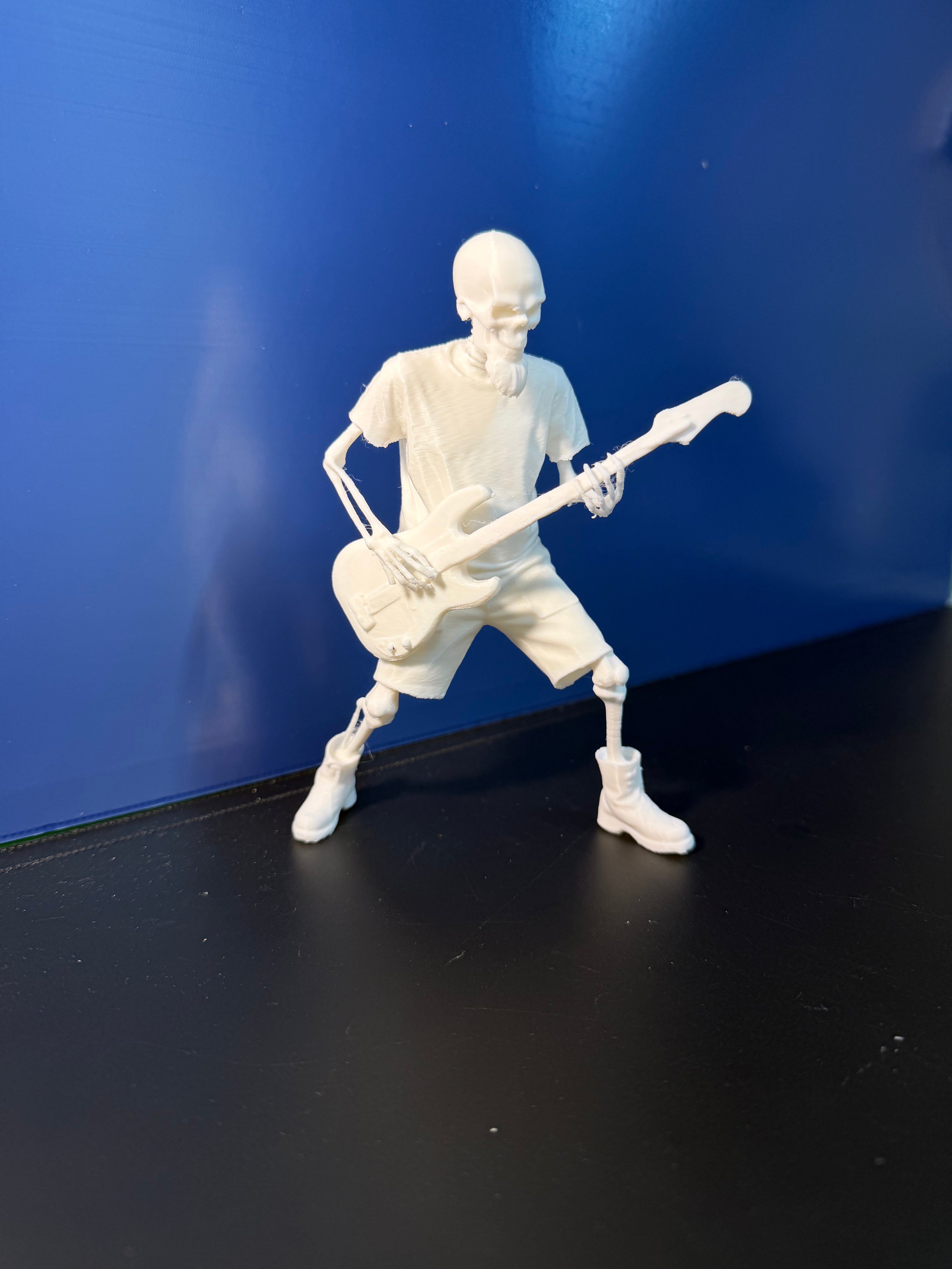 Skeleton Bass Guitarist