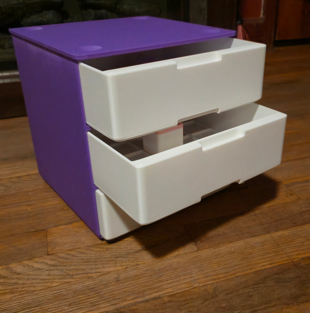 XL Stackable Drawer System with 5x5 Gridfinity
