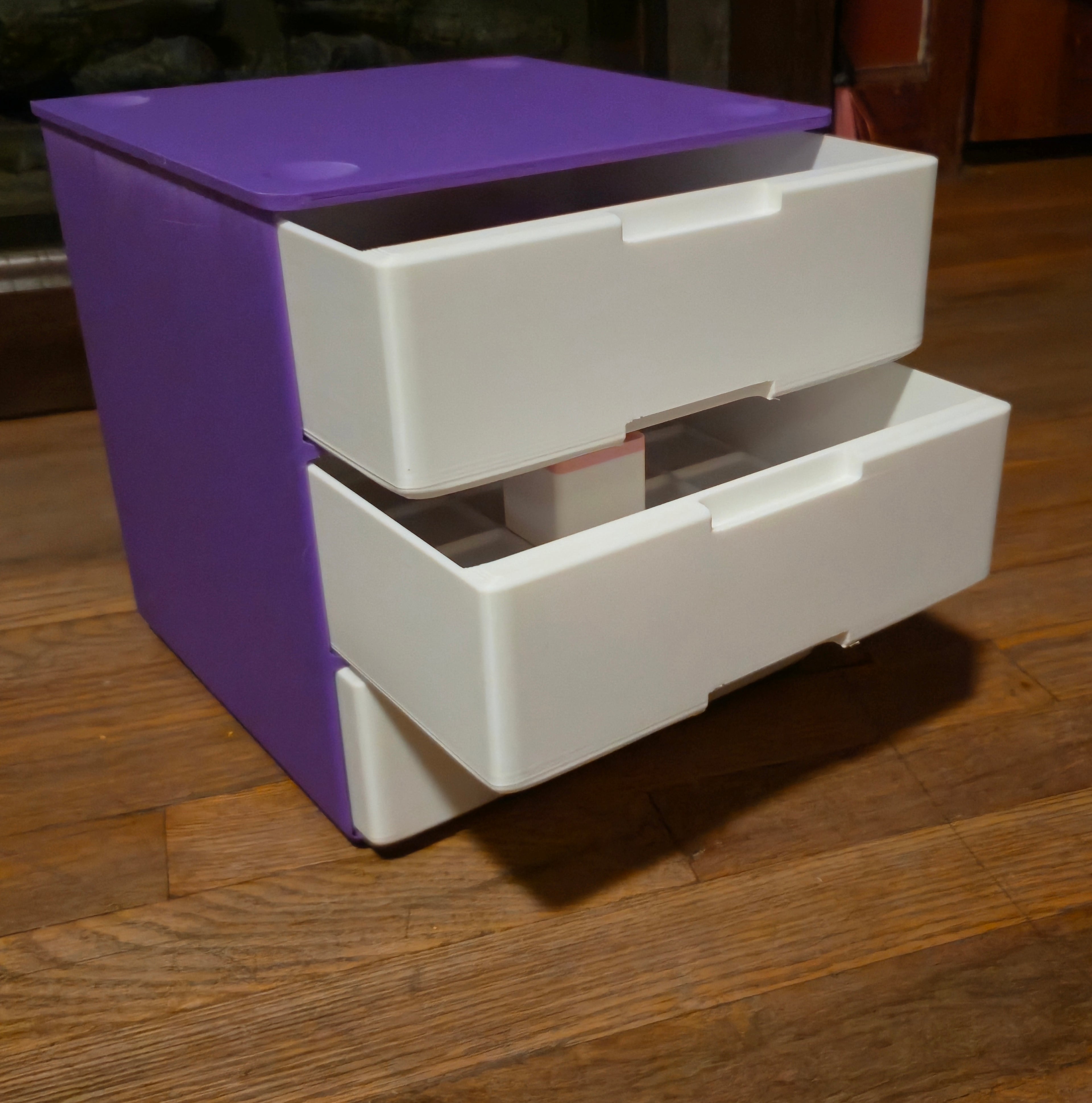 XL Stackable Drawer System with 5x5 Gridfinity