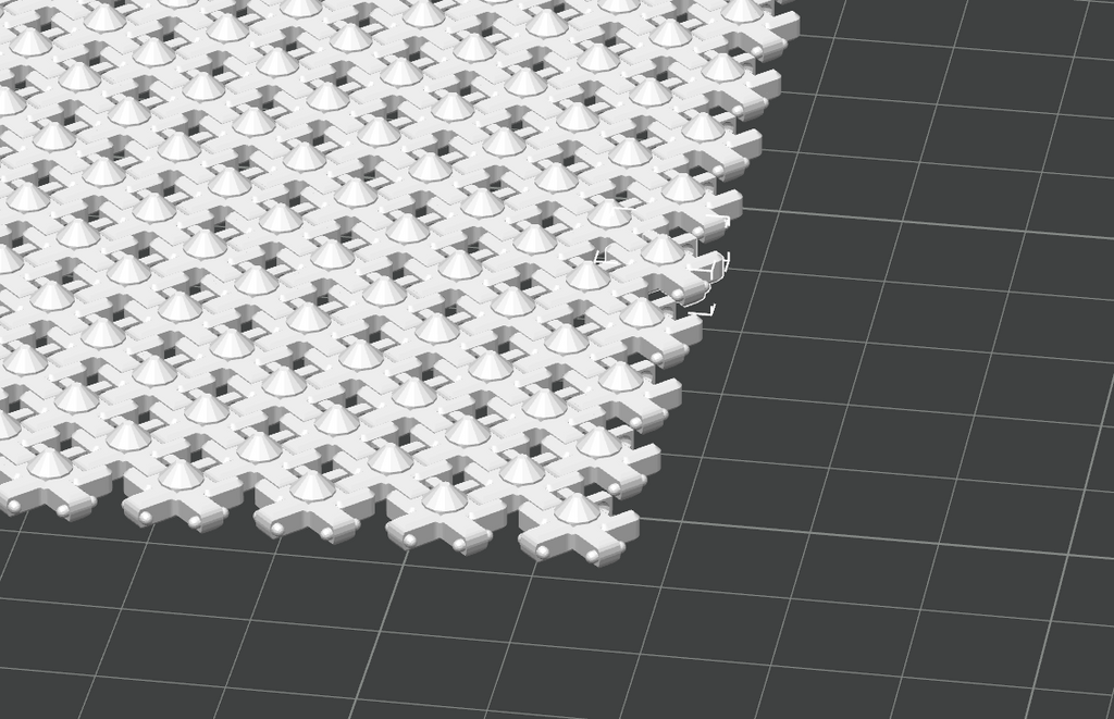 Cloth - Spiked edition 3D Printable Fabric Fidget