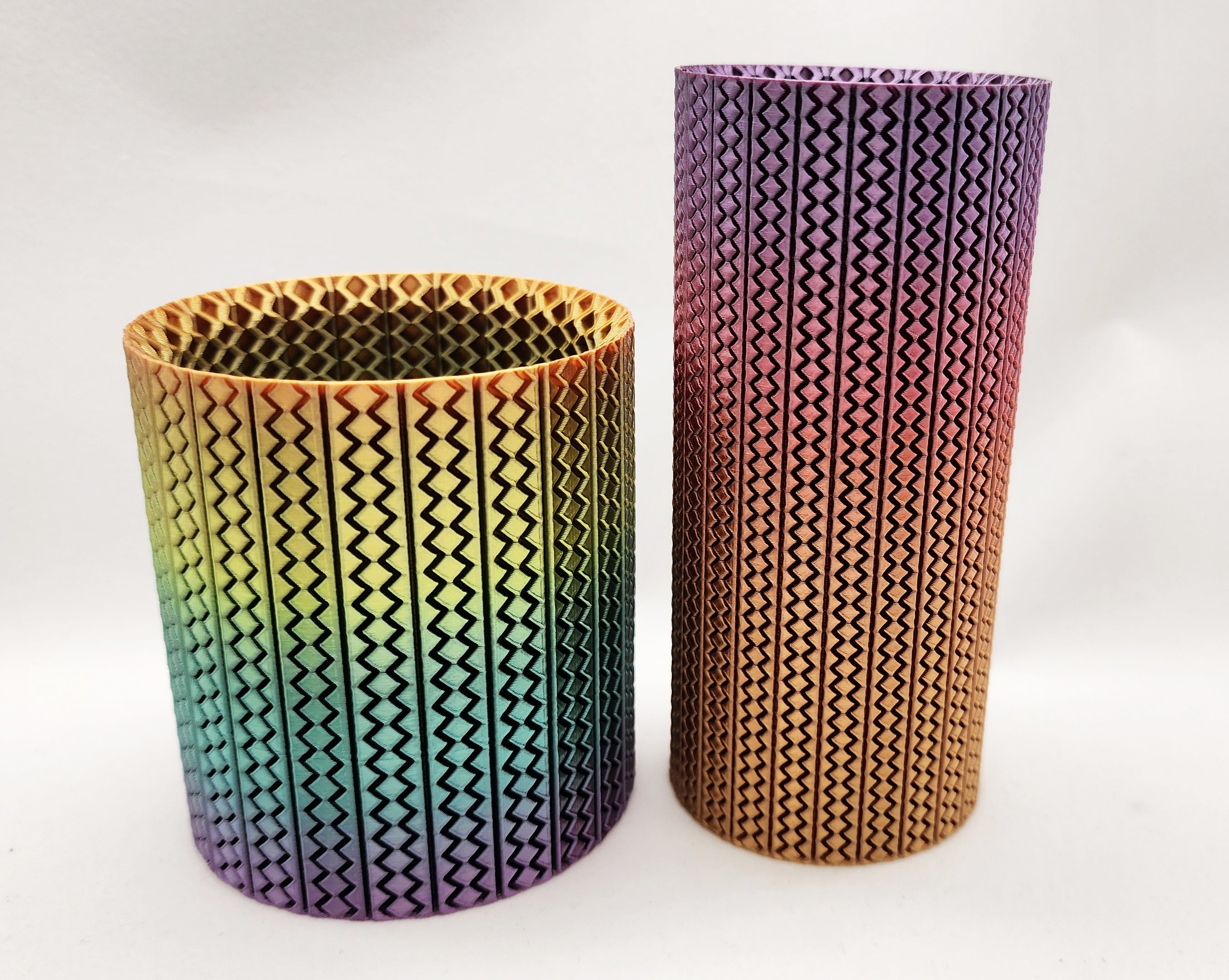 ⌇⌇⌇ Mesmerizing Vase Set - Serrated
