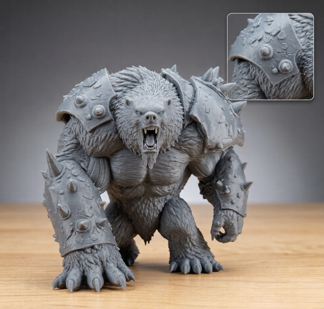 Oso de Guerra Blindado - Edición Battle-Worn