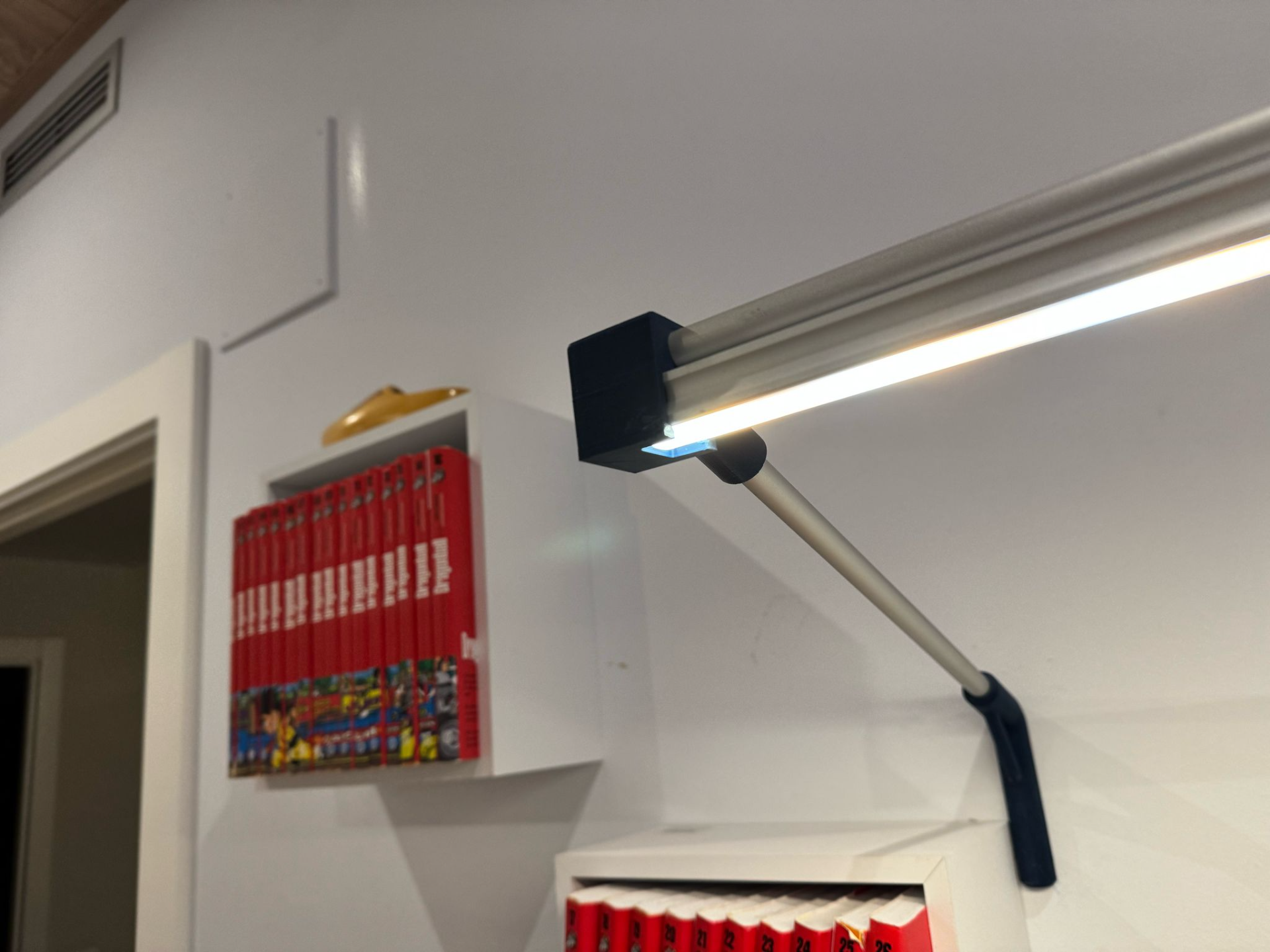 Desk Ceiling Light with Hue Led Strip