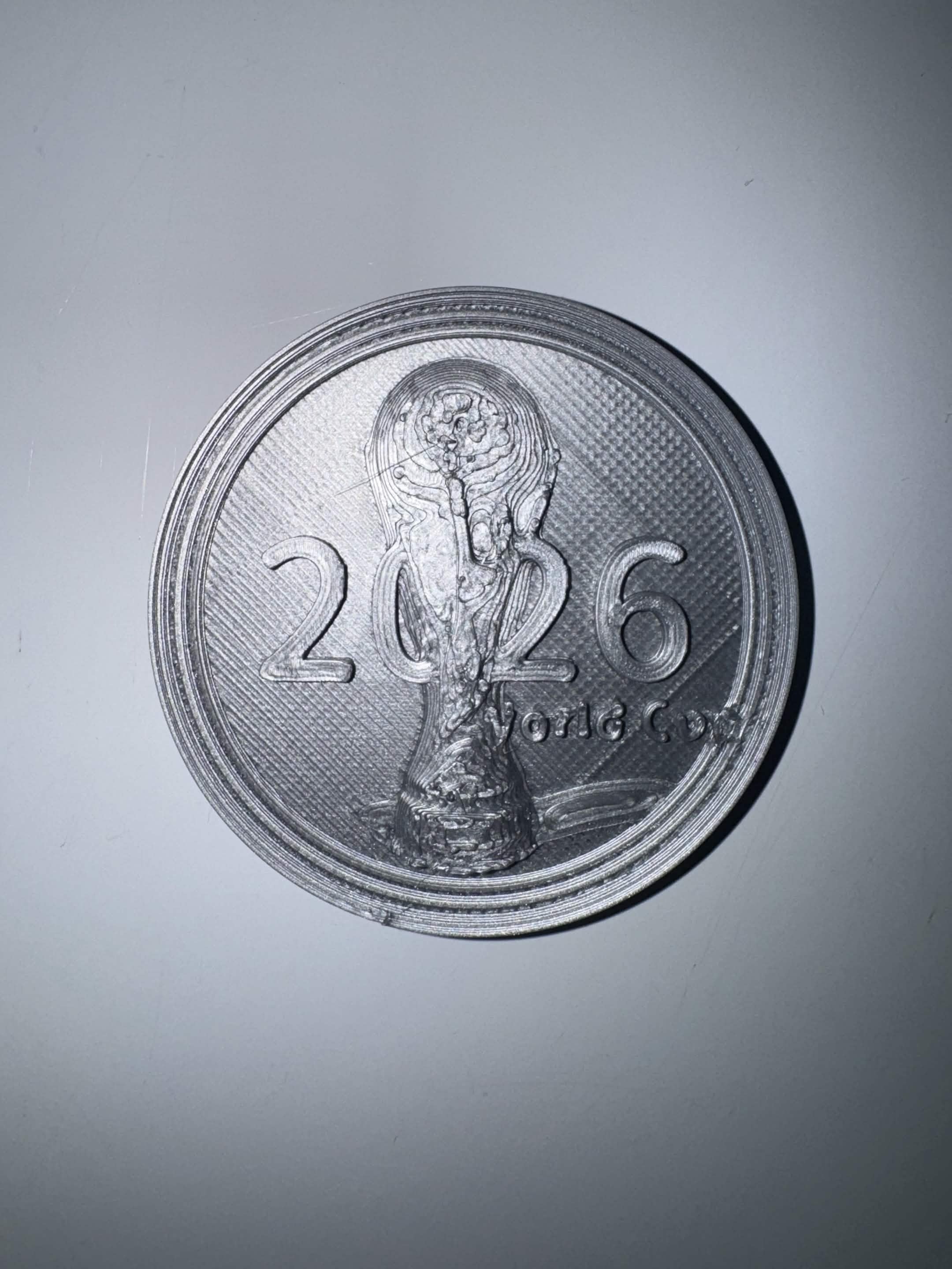 2026 World Cup Commemorative Coin| Easy 3D Print