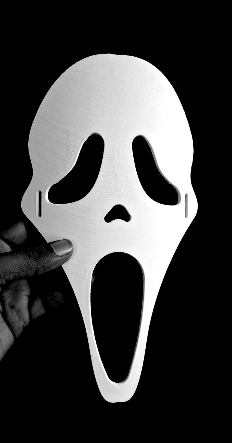 GHOST FACE MASK FOR KIDS AND ADULT SIZE'S