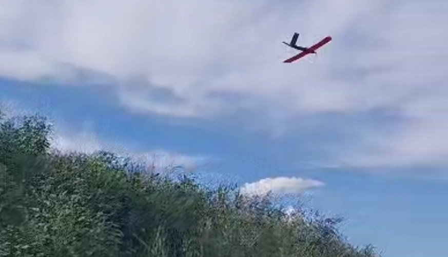 RC Airplane ( V tail lightning)