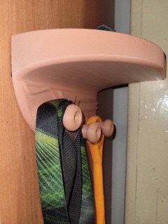 Designer Shelf with Hangers