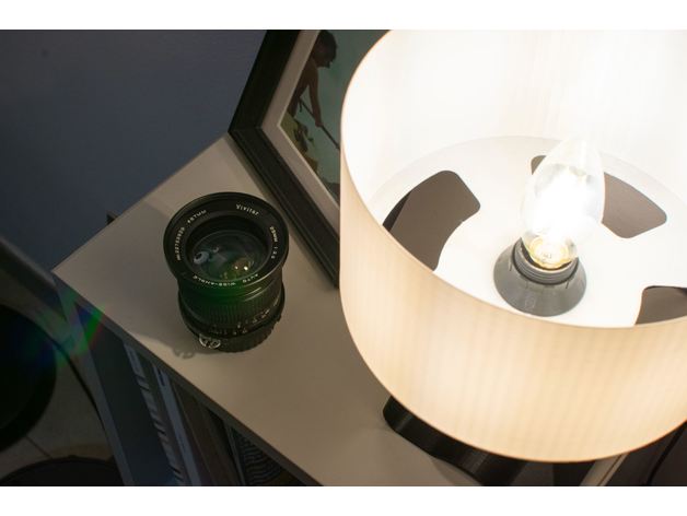 Lampada da Tavolo Minimalista dal Design Curvo