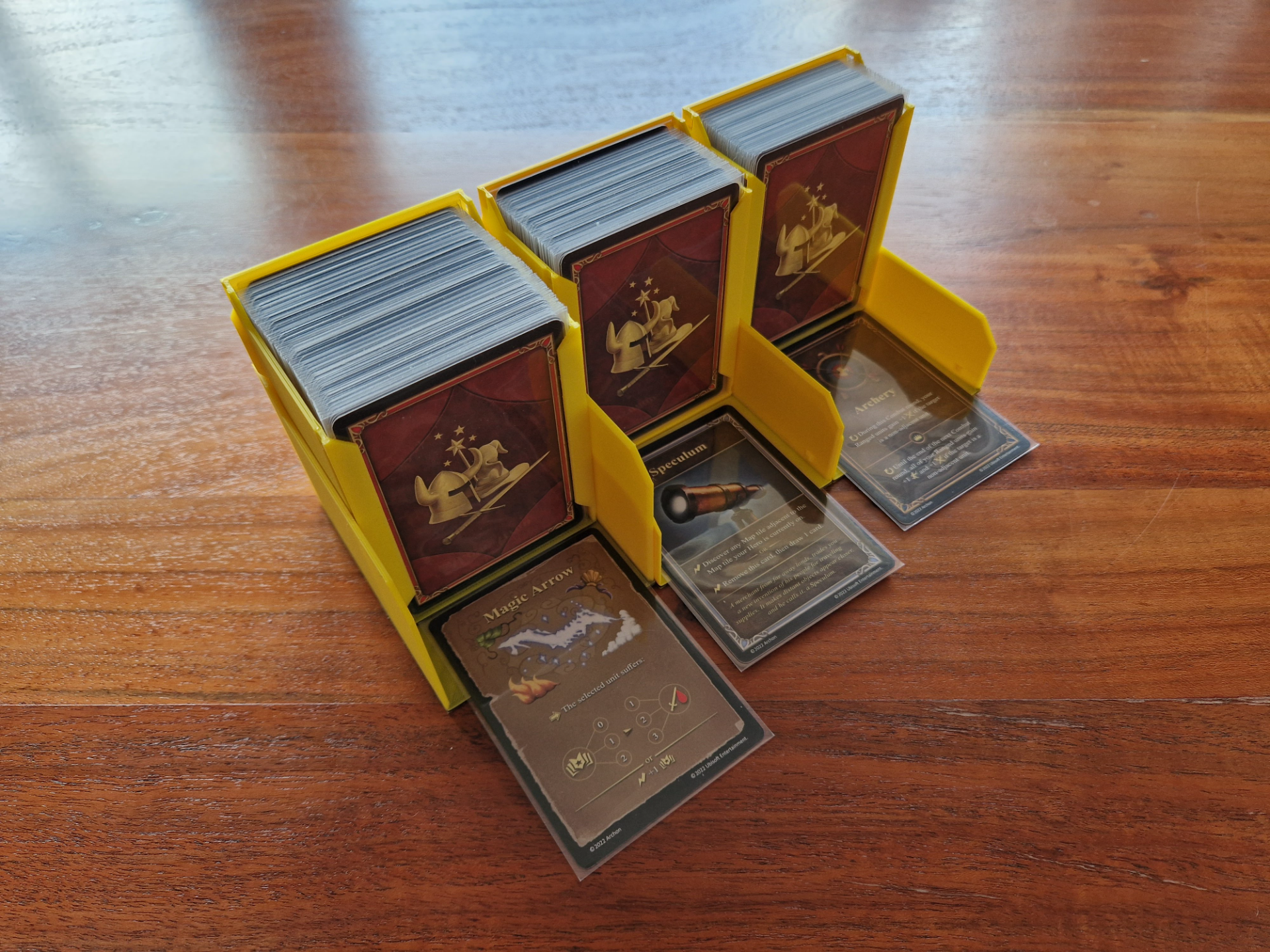 Card boxes for Heroes 3 Board Game Insert