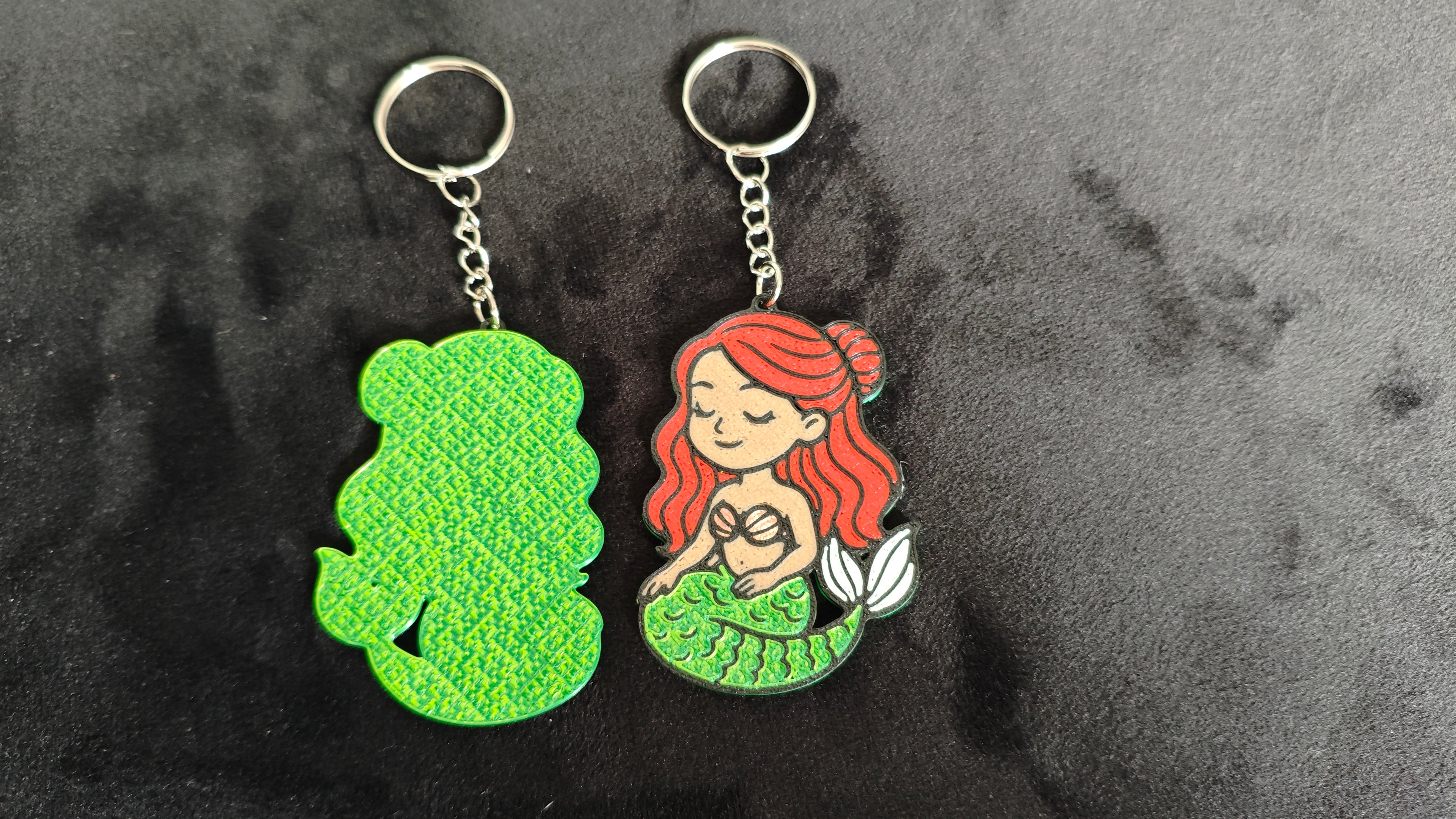 Cute Mermaid - Keychain