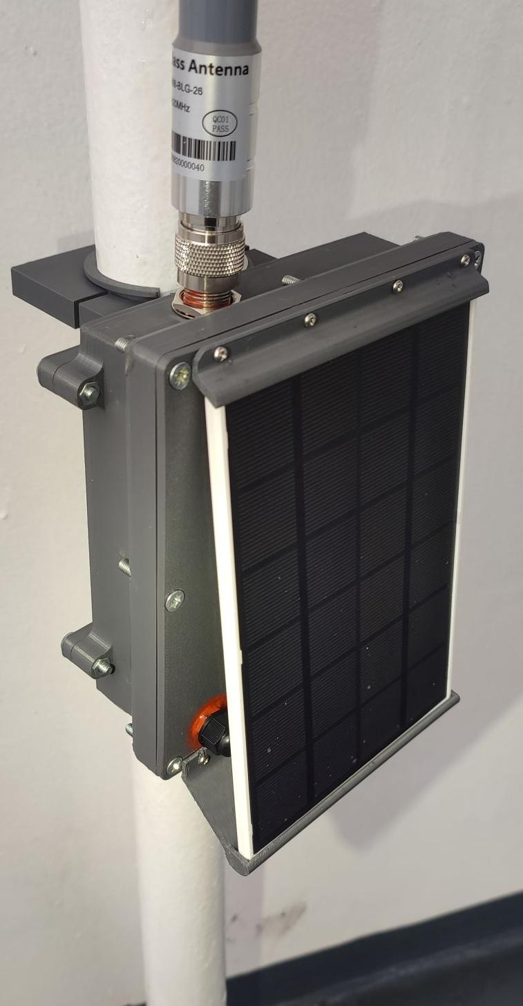 Solar Repeater Case Meshcore Meshtastic Xiao 18650