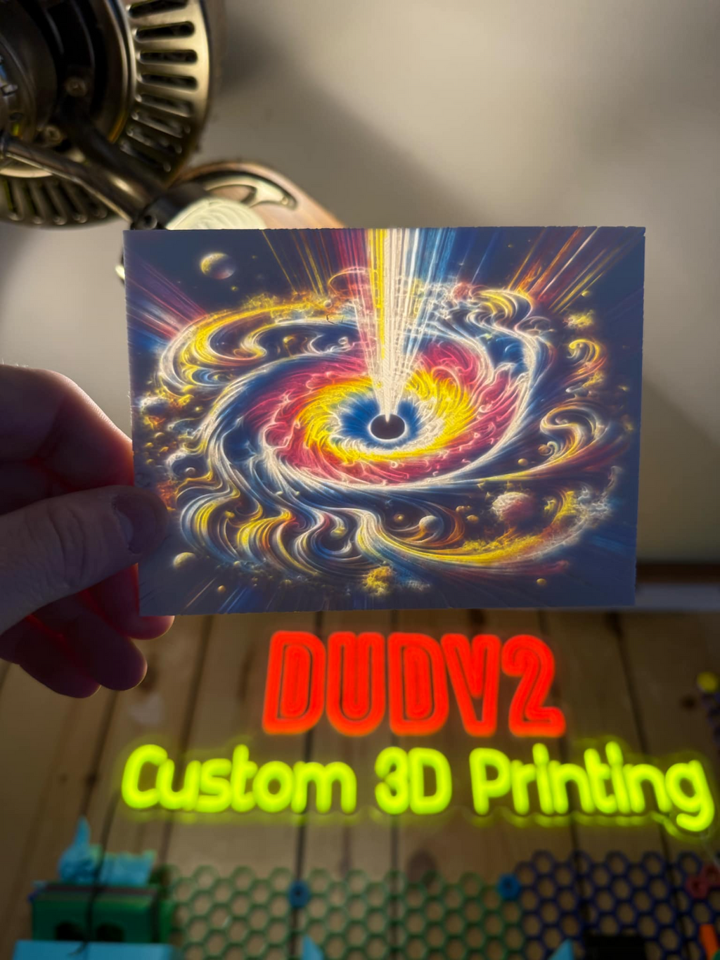 Space Eye Lithophane