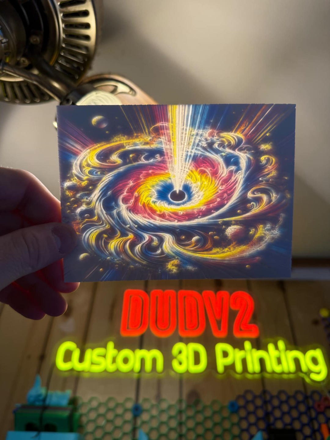 Space Eye Lithophane