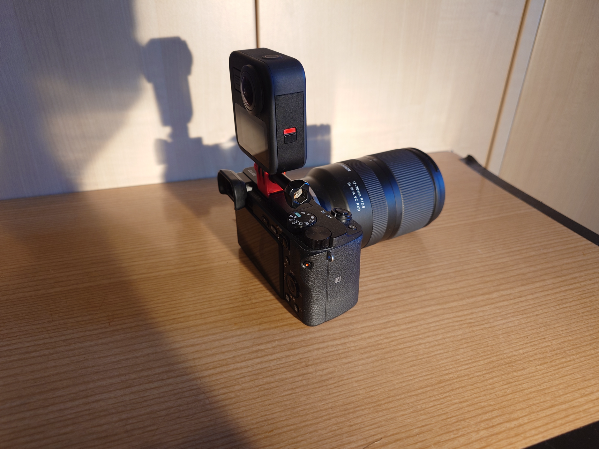GoPro stand for Sony alpha