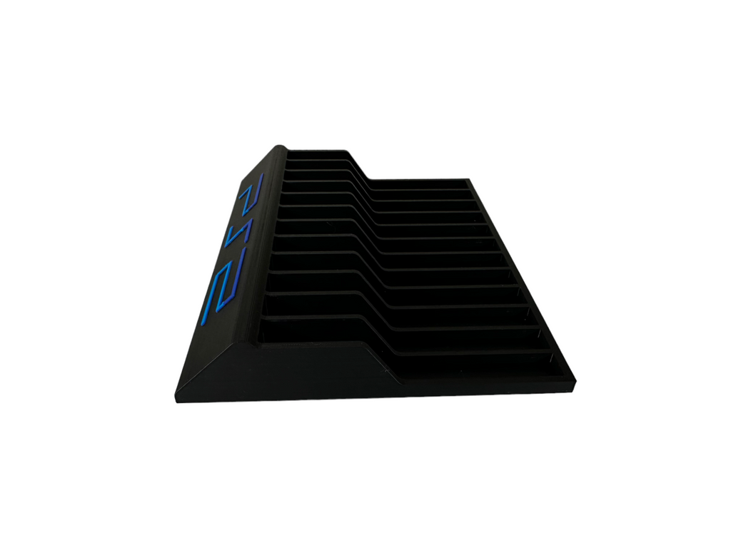 Playstation 2 Video Game Holder - 12 Slot
