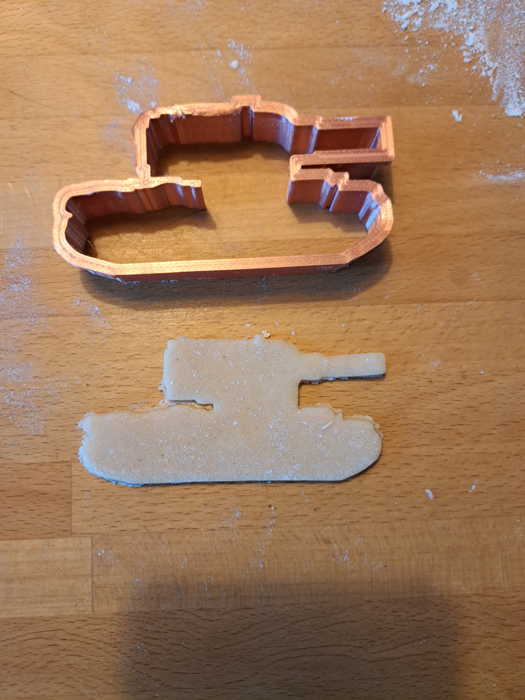 KV2 tank cookie cutter