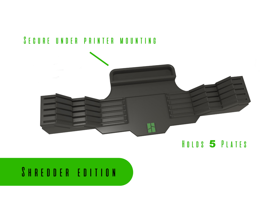 Bambu Lab Bottom Mount 5 Build Plate Holder