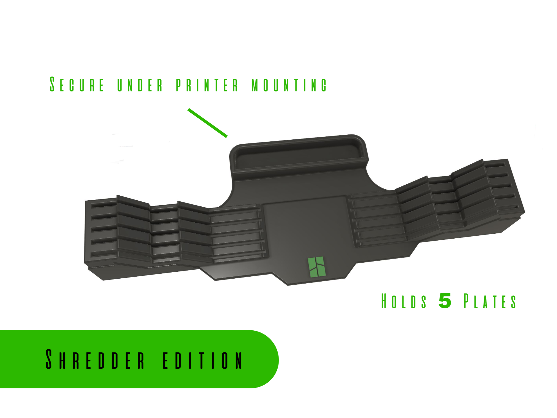 Bambu Lab Bottom Mount 5 Build Plate Holder