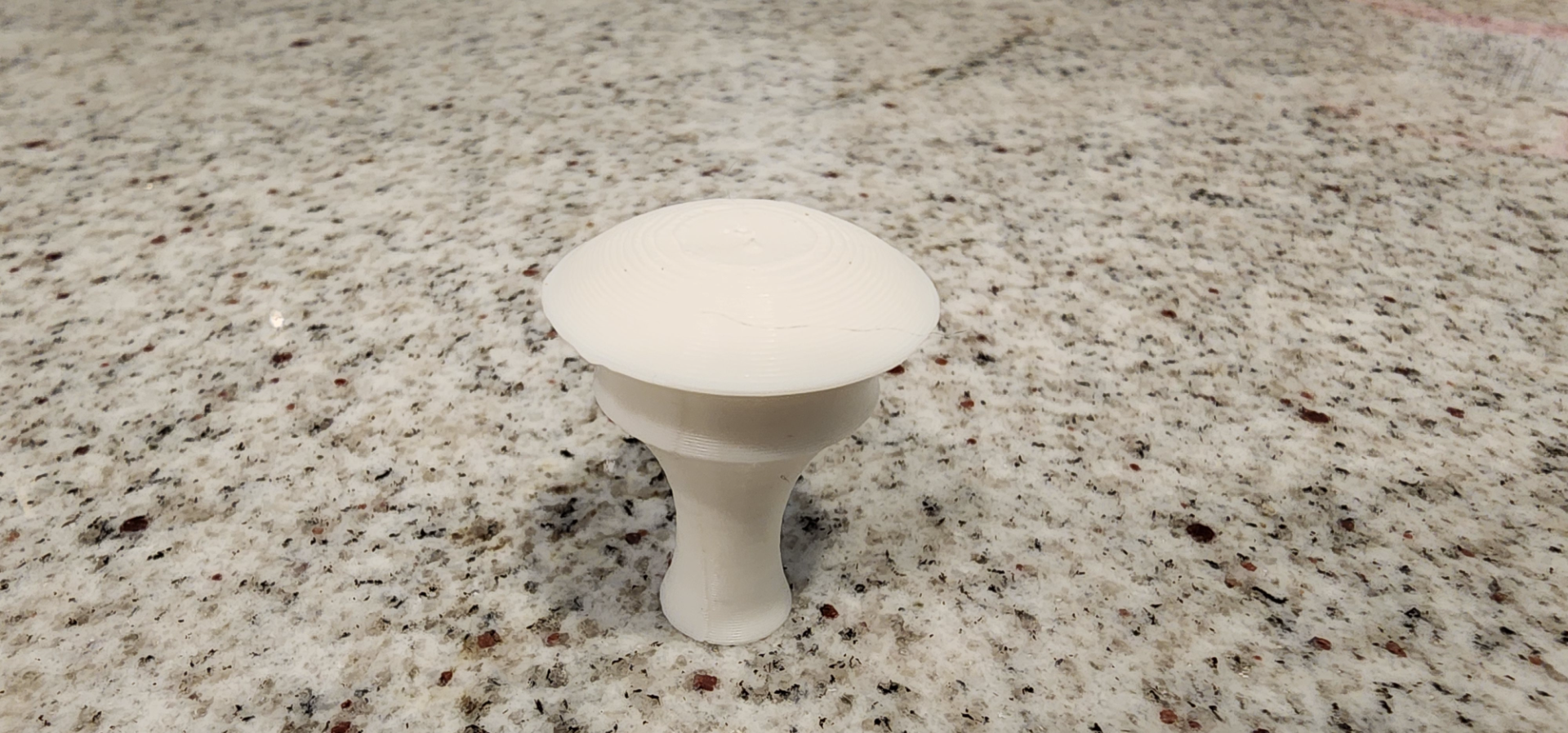 Simple dresser, cabinet or desk knob