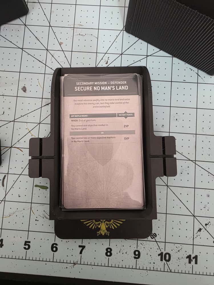 War Hammer Game Card Holder for Sleeved Deck