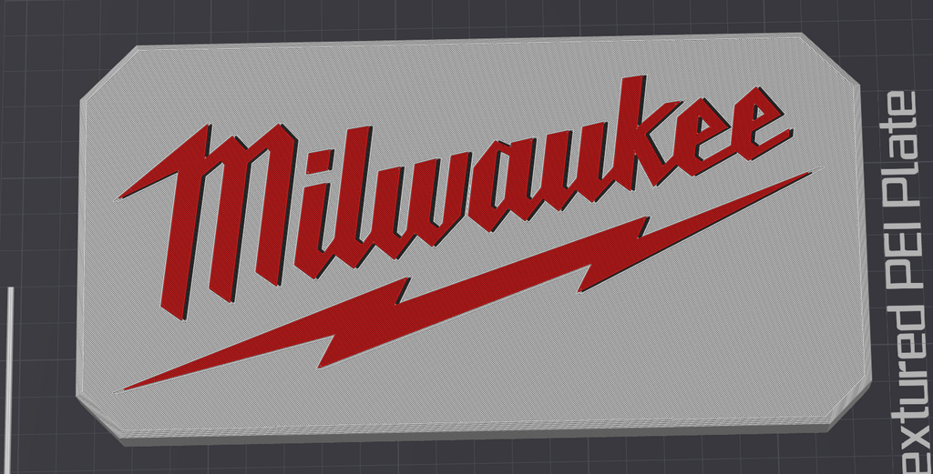 Milwaukee Shadow Logo Slide On Lid Packout Bins