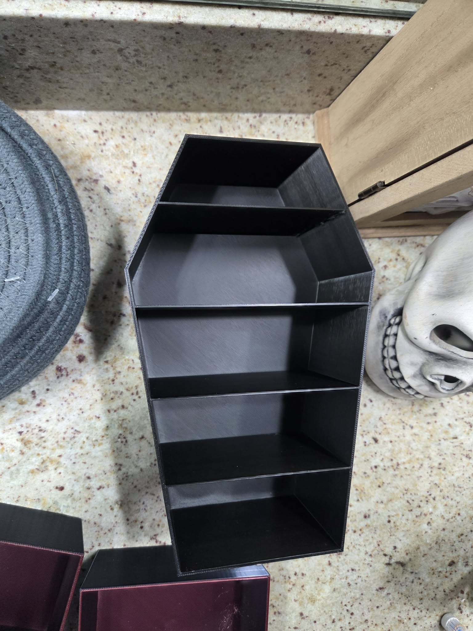 Vampire Coffin Shaped Jewelry Box/organizer