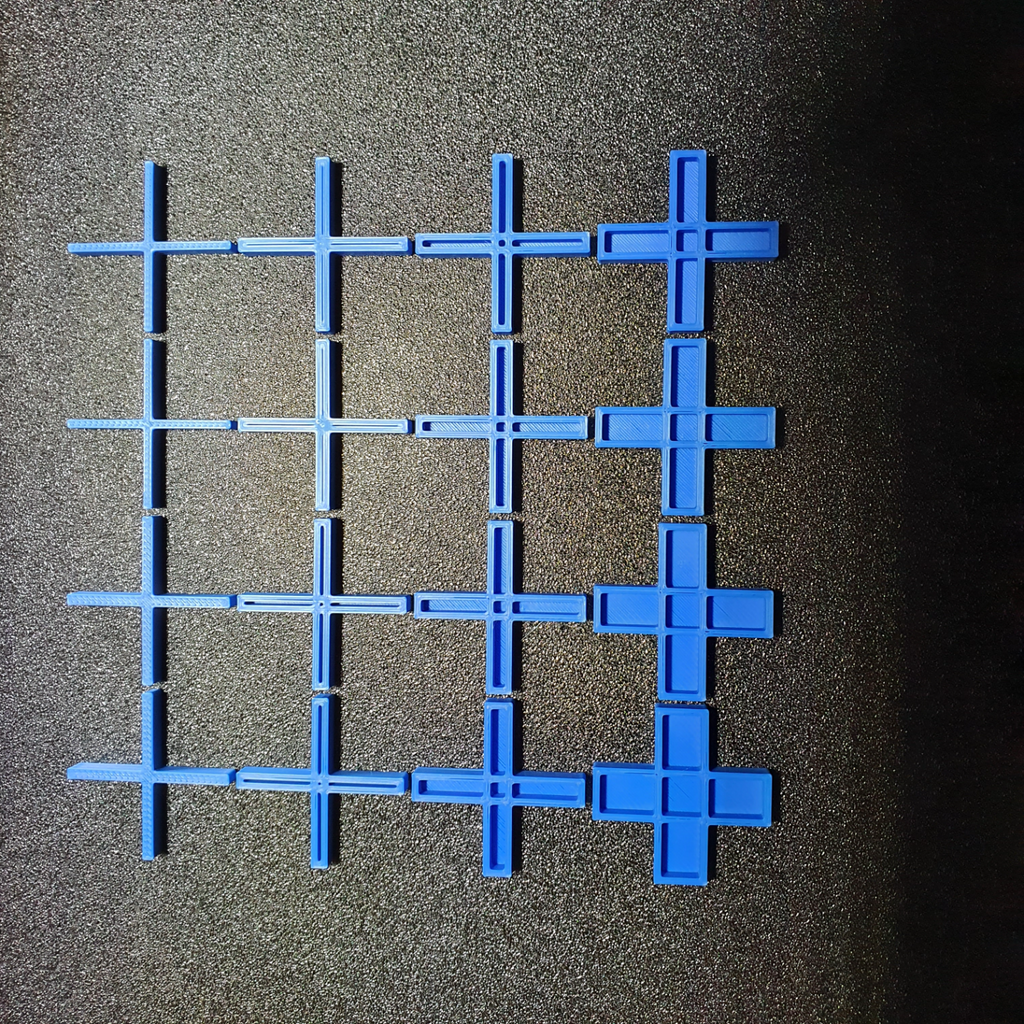 Tile Spacers - 16 sizes 1 - 12 mm