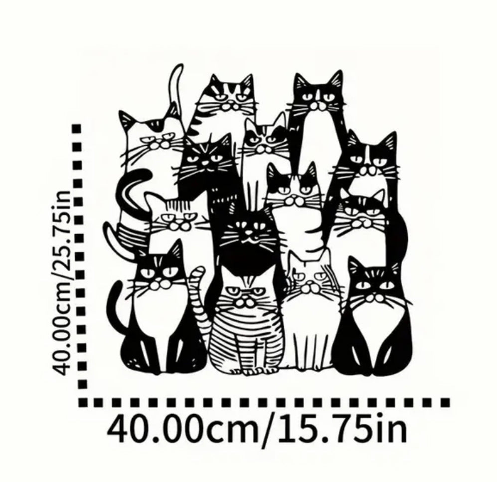 Cats Pack - Wall Decoration