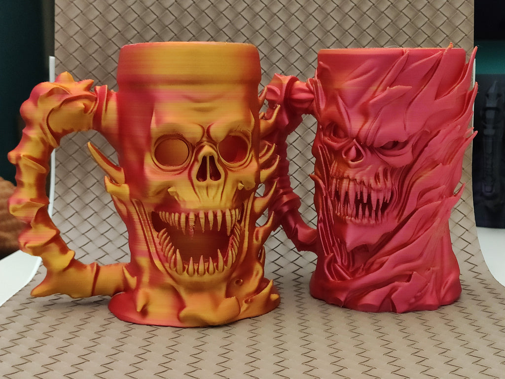 Fire Demon Can Holder / Beer mug (two types)