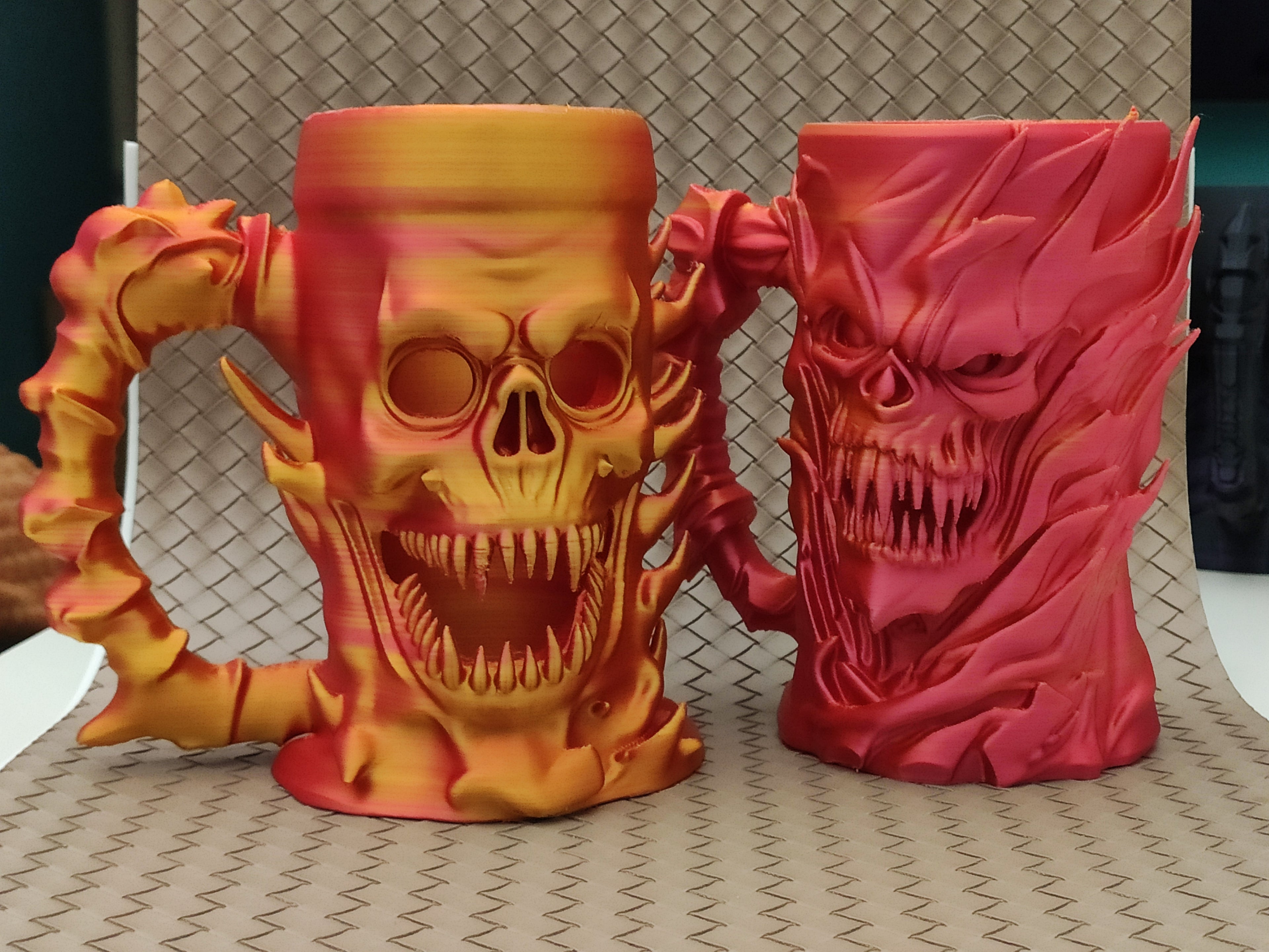 Fire Demon Can Holder / Beer mug (two types)
