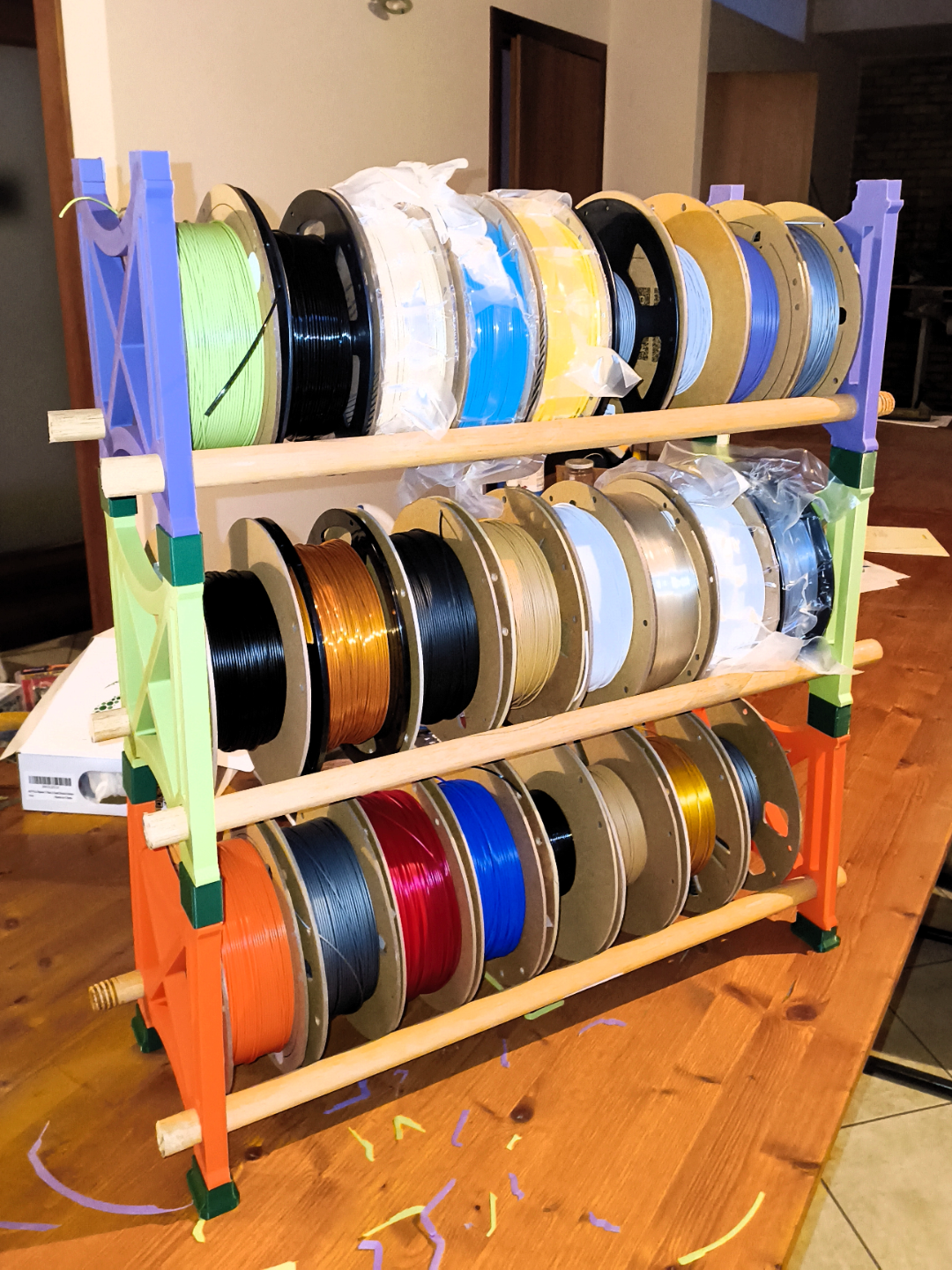 modular filament spool holder