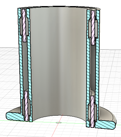 Roller/bearing for external filament holder (A1)
