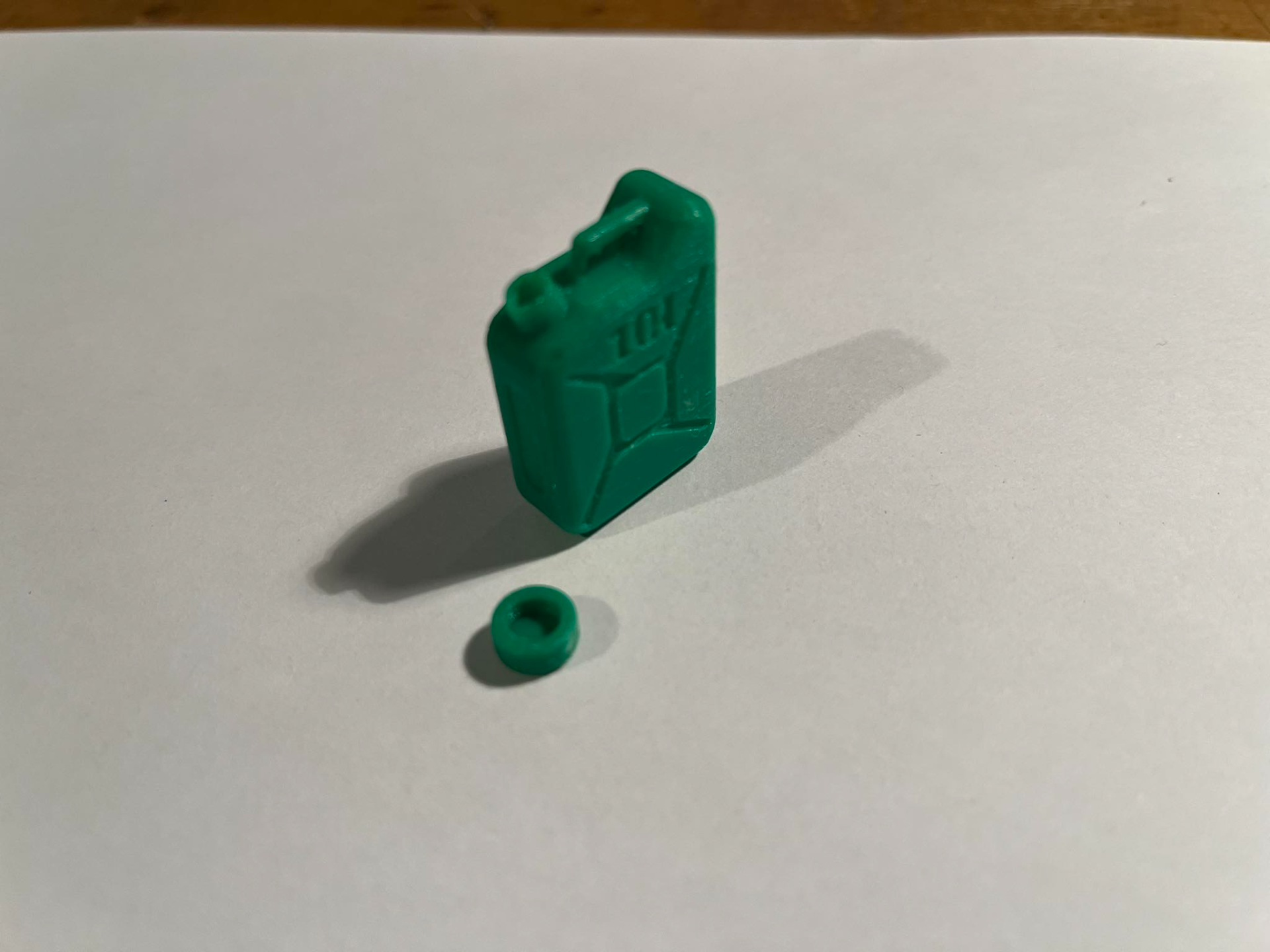 Canister, barrell 1:12 for RC car, car